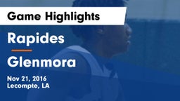 Rapides  vs Glenmora  Game Highlights - Nov 21, 2016