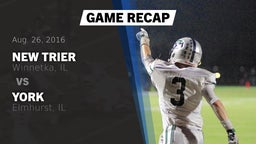 Recap: New Trier  vs. York  2016