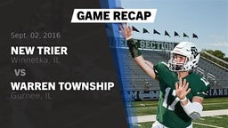 Recap: New Trier  vs. Warren Township  2016