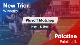 Matchup: New Trier High vs. Palatine  2016
