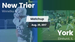 Matchup: New Trier High vs. York  2017