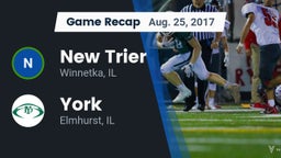 Recap: New Trier  vs. York  2017