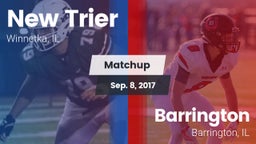 Matchup: New Trier High vs. Barrington  2017