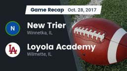 Recap: New Trier  vs. Loyola Academy  2017
