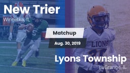 Matchup: New Trier High vs. Lyons Township  2019