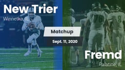 Matchup: New Trier High vs. Fremd  2020