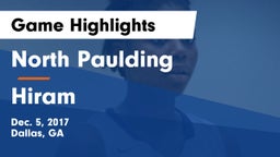North Paulding  vs Hiram  Game Highlights - Dec. 5, 2017
