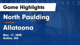 North Paulding  vs Allatoona  Game Highlights - Nov. 17, 2020