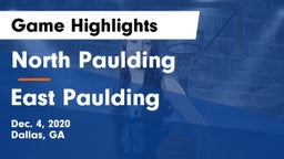 North Paulding  vs East Paulding  Game Highlights - Dec. 4, 2020