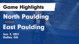 North Paulding  vs East Paulding  Game Highlights - Jan. 9, 2021