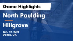 North Paulding  vs Hillgrove  Game Highlights - Jan. 12, 2021