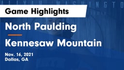 North Paulding  vs Kennesaw Mountain  Game Highlights - Nov. 16, 2021