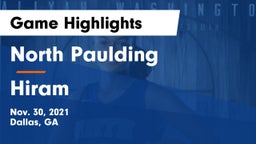 North Paulding  vs Hiram  Game Highlights - Nov. 30, 2021