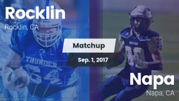 Matchup: Rocklin  vs. Napa  2017