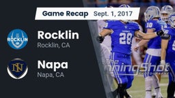 Recap: Rocklin  vs. Napa  2017