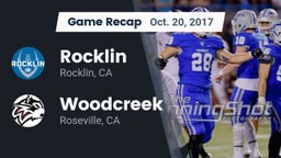 Recap: Rocklin  vs. Woodcreek  2017