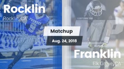 Matchup: Rocklin  vs. Franklin  2018