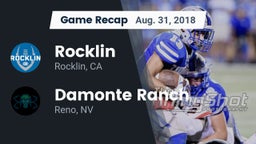 Recap: Rocklin  vs. Damonte Ranch  2018