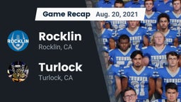 Recap: Rocklin  vs. Turlock  2021