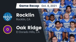 Recap: Rocklin  vs. Oak Ridge  2021