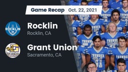 Recap: Rocklin  vs. Grant Union  2021