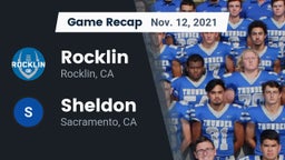 Recap: Rocklin  vs. Sheldon  2021