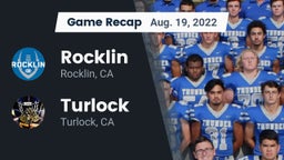 Recap: Rocklin  vs. Turlock  2022