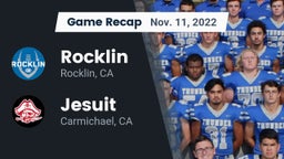 Recap: Rocklin  vs. Jesuit  2022