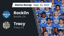 Recap: Rocklin  vs. Tracy  2023