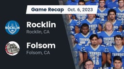 Recap: Rocklin  vs. Folsom  2023
