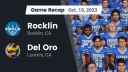 Recap: Rocklin  vs. Del Oro  2023