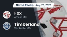 Recap: Fox  vs. Timberland  2020