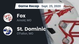 Recap: Fox  vs. St. Dominic  2020