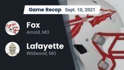 Recap: Fox  vs. Lafayette  2021