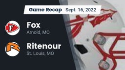 Recap: Fox  vs. Ritenour  2022