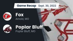 Recap: Fox  vs. Poplar Bluff  2022