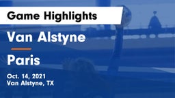 Van Alstyne  vs Paris  Game Highlights - Oct. 14, 2021