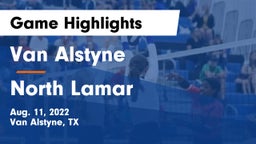 Van Alstyne  vs North Lamar Game Highlights - Aug. 11, 2022