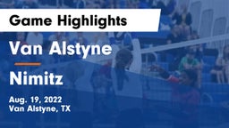 Van Alstyne  vs Nimitz Game Highlights - Aug. 19, 2022