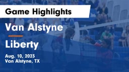 Van Alstyne  vs Liberty  Game Highlights - Aug. 10, 2023