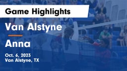 Van Alstyne  vs Anna  Game Highlights - Oct. 6, 2023