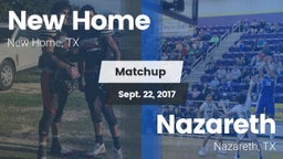 Matchup: New Home  vs. Nazareth  2017