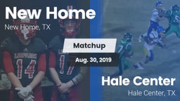 Matchup: New Home  vs. Hale Center  2019