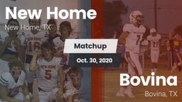 Matchup: New Home  vs. Bovina  2020