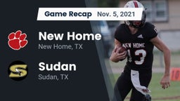 Recap: New Home  vs. Sudan  2021