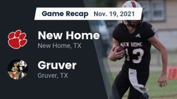 Recap: New Home  vs. Gruver  2021