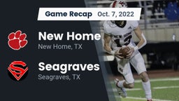 Recap: New Home  vs. Seagraves  2022