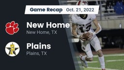 Recap: New Home  vs. Plains  2022