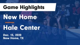 New Home  vs Hale Center  Game Highlights - Dec. 15, 2020