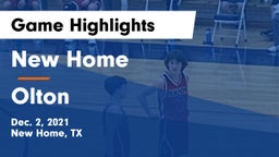 New Home  vs Olton  Game Highlights - Dec. 2, 2021